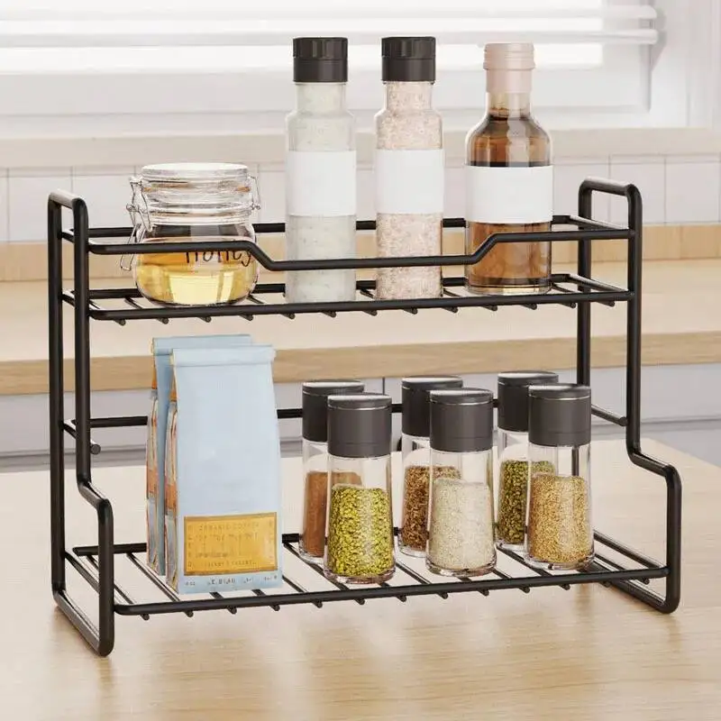 

Stainless Steel Bathroom Tabletop Shees, Stackable Condiment Storage Shees In The Kitchen