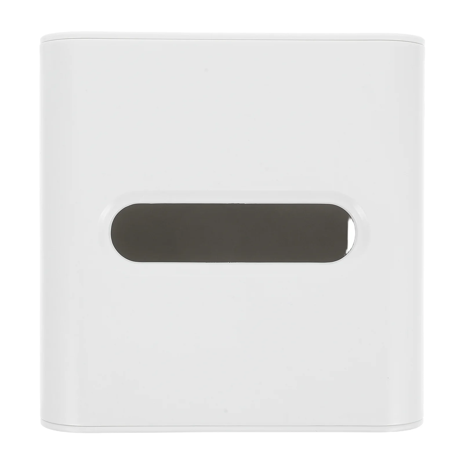 أغطية علب المناديل المزخرفة حامل بلاستيكي على شكل مكعب للأنسجة المربعة حل تخزين المناديل الورقية لسطح المكتب #3