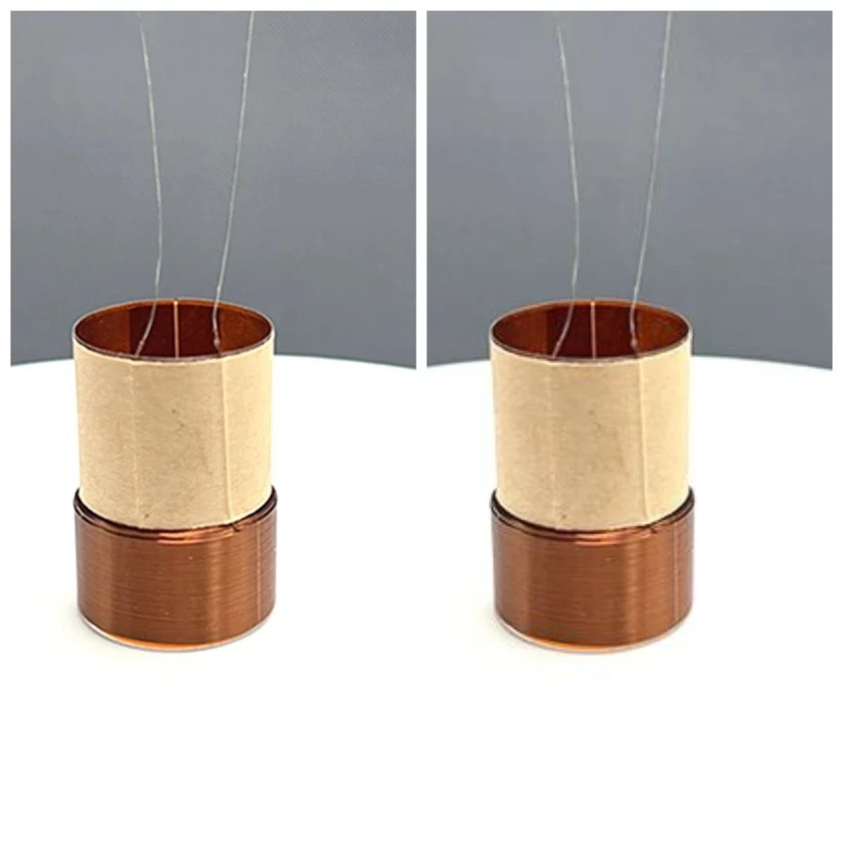 

2 шт. 25,5 мм звуковая катушка для низкочастотного динамика, 4-слойный сердечник, запчасти для ремонта домашнего кинотеатра, с медным проводом, ферромагнитный диффузор