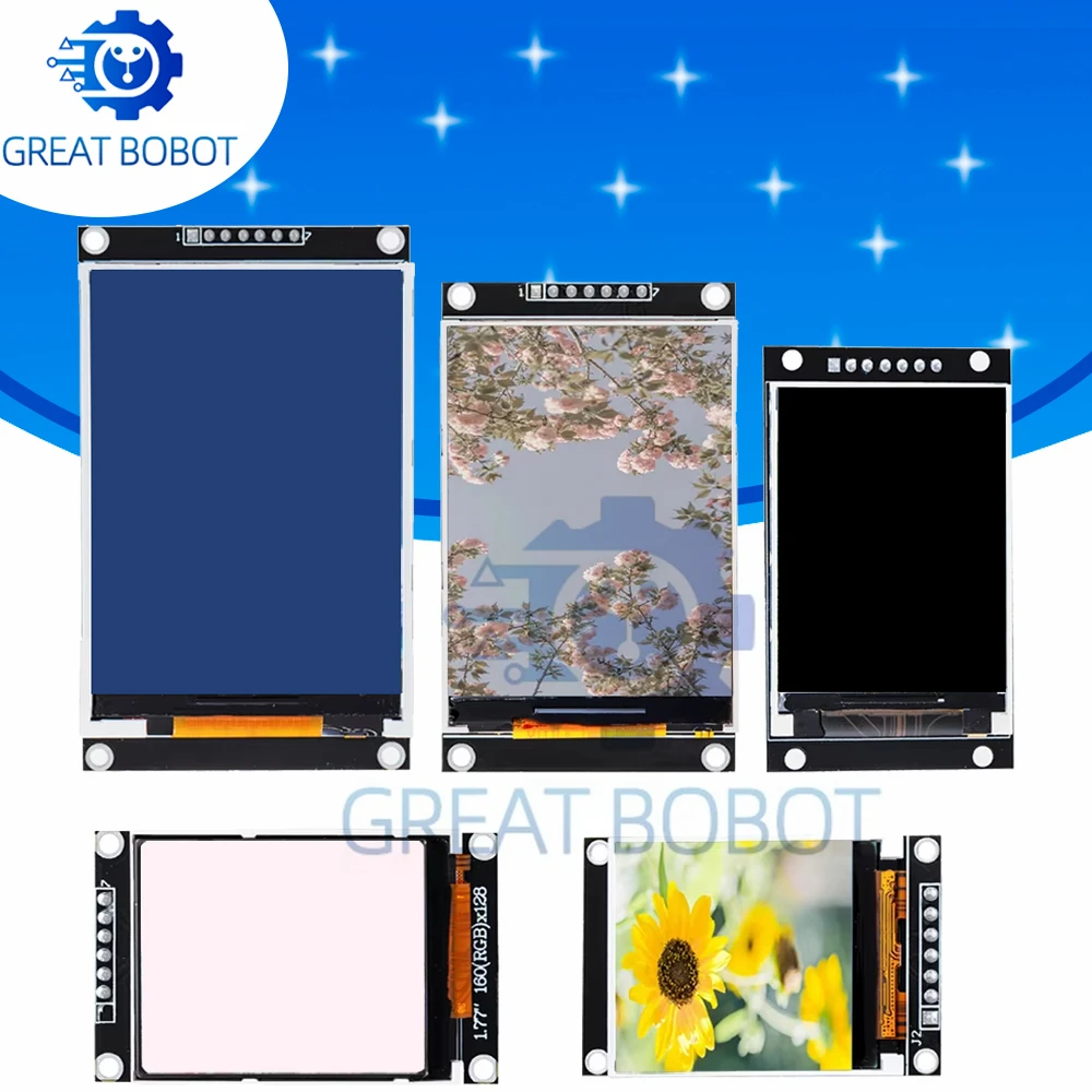 SPI TFT Color LCD Module (1.44