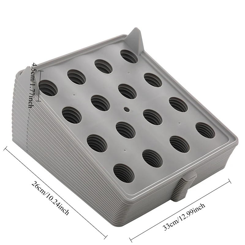 5-10PCS Lazy Clothes Folding Board Foldable Laundry Organizer Multi Layer Storage Rack for T Shirt Sweater Travel Dorm Use view 6