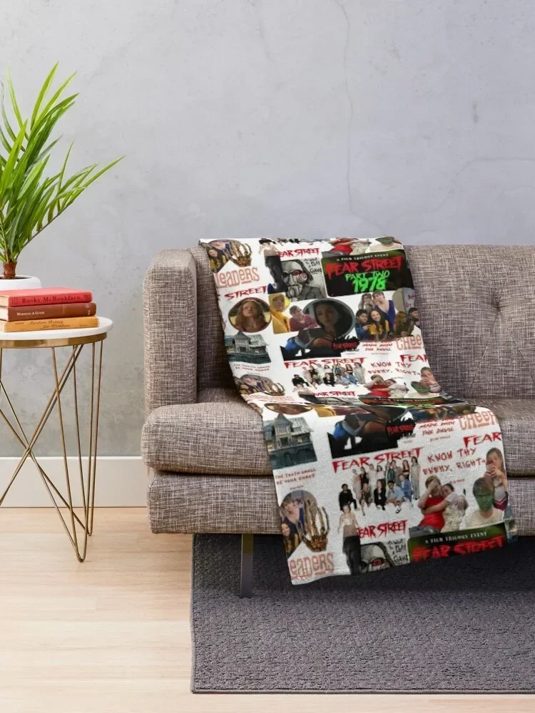 Fear street Throw Blanket Cute Hairys Soft Beds sofa bed Blankets