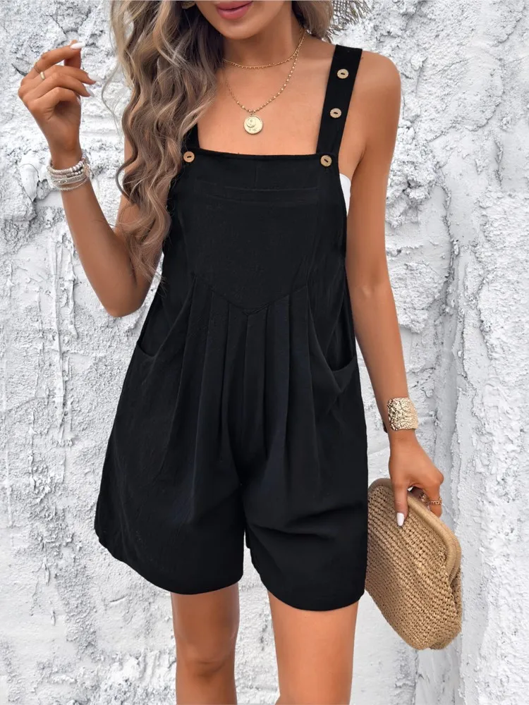 وزرة المرأة الربيع الصيف مزاجه عادية بلون مستقيم بذلة قصيرة عادية التنقل الشاطئ حللا الحفلات