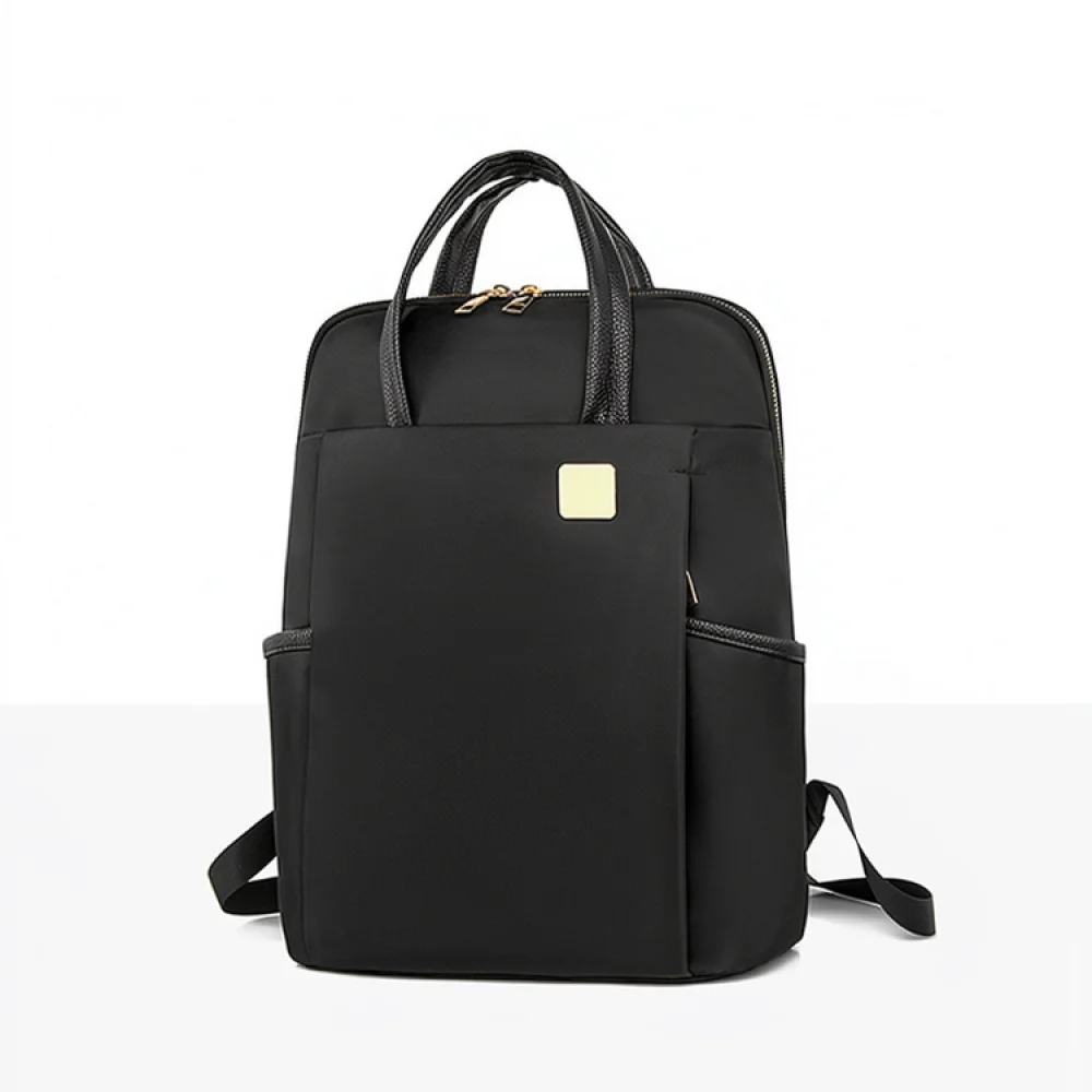 Elegant Women Backpack Diamond Pattern Travel Rucksack Casual School Bag Waterproof Laptop Daypack Office Bag