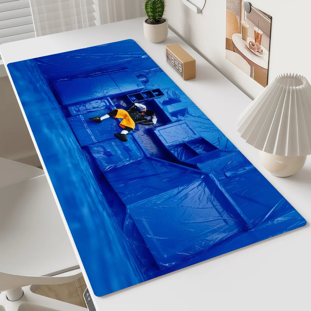 Mouse Pad MousePad Non-slip Lockedge Singer Office Student Gaming Thickened Large Writing Pad B-Billie Cushion
