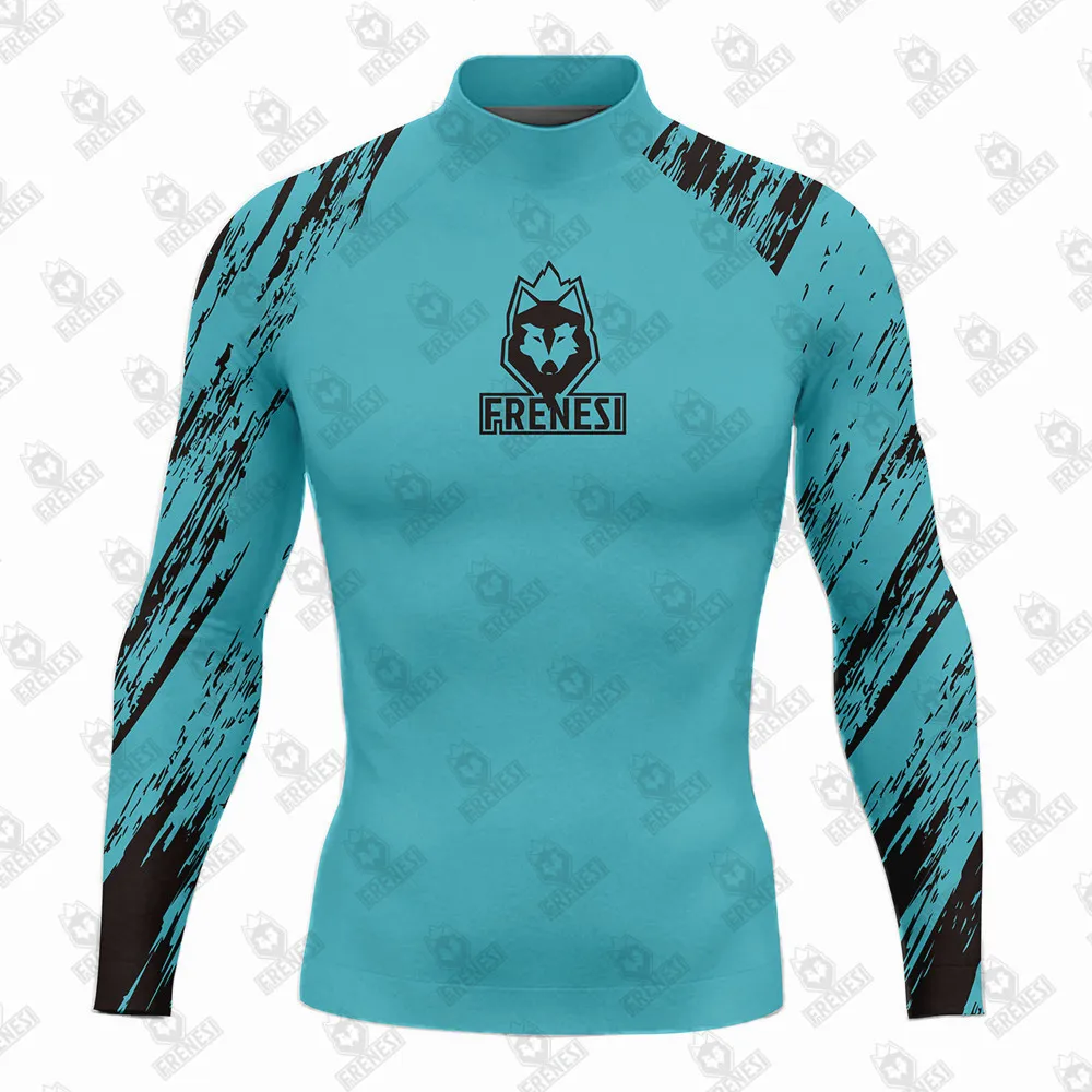 Manga Longa UV Proteção Solar Masculina T Shirt, Básico Surf Rash Guard, Terno de Surf, Mergulho Natação, Roupas de ginástica apertadas