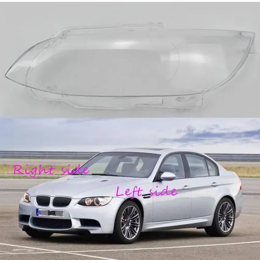 

For BMW 3 Series Coupe Convertible M3 E92 E93 2006 2007 2008 2009 Headlamp Cover Car Replacement Front Auto Shell Cover