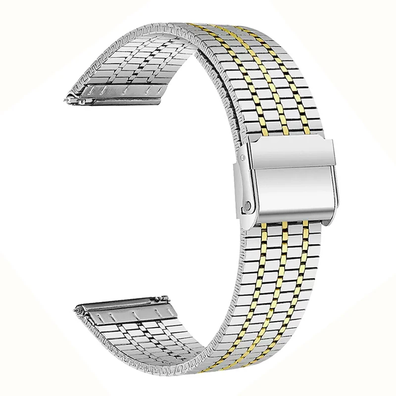 New 20mm Stainless Steel Band For Huami Amazfit GTS 4 3 2 2e Mini Metal Watch Strap Correa For GTR 42mm Bip 3 S U Lite Pro