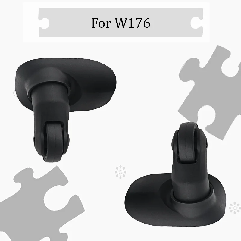 

For W176 Luggage Compartment Replacement Wheel Set Durable 360° Swivel Luggage Wheels Repair Kit + Installation Tools
