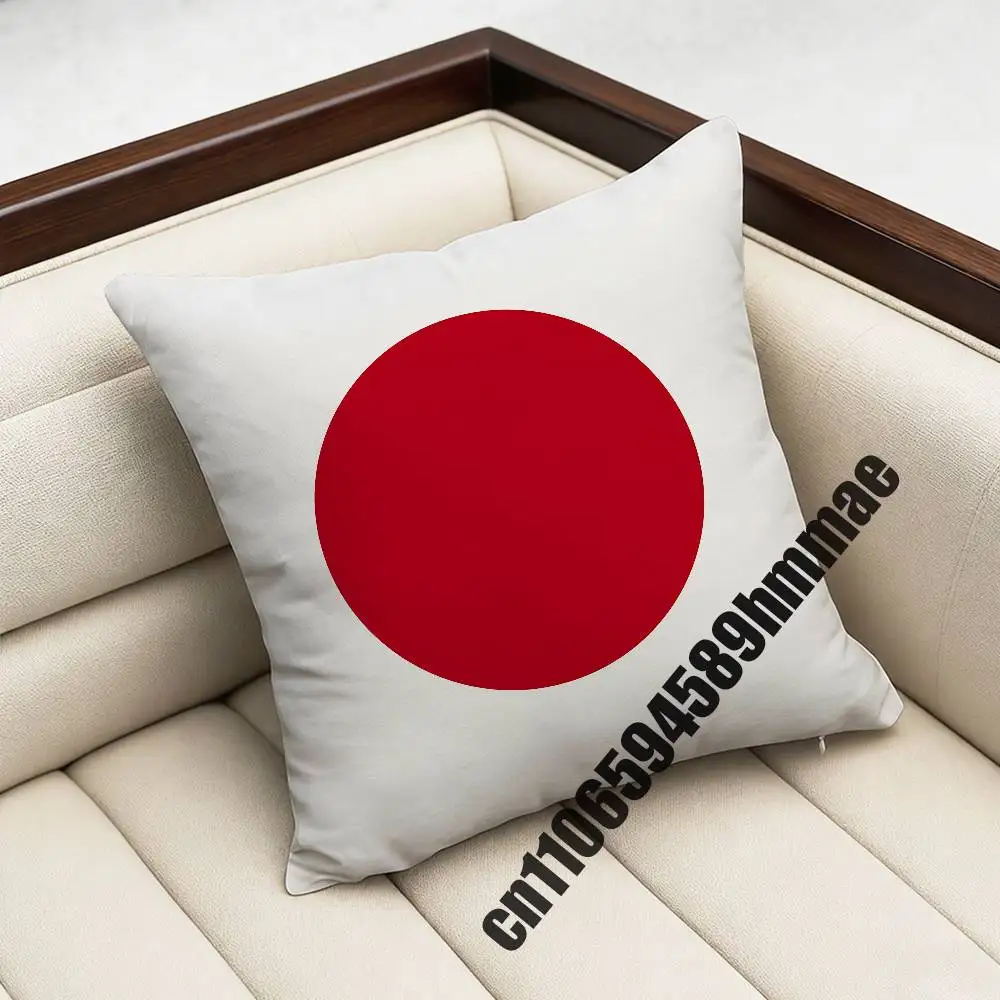 

For JAPAN Japanese Flag Throw Pillow Case Sham 45x45cm 35x35cm Square Bedroom Pillowcase Cushion Cover