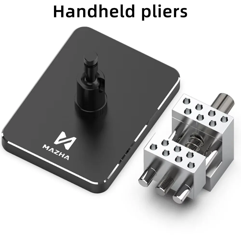 

Портативные тиски-струбцина 2-в-1 для DIY, разборные, многофункциональные, миниатюрные, для фиксации моделей, инструменты для моделирования