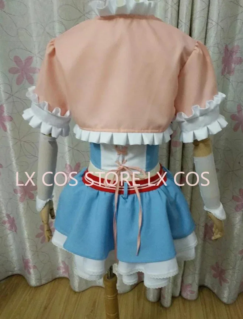 Anime Super Sonico Cosplay Costume 10nd Birthday Party Figure Outfit Costume MadeLX COS view 3