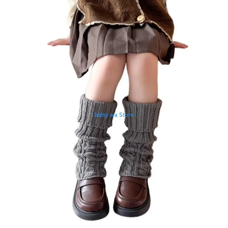 الفتيات الربيع تدفئة الساق جوارب طويلة إلى الركب للطفل الأميرة فستان طماق زي اكسسوارات مدرسة الاطفال جوارب 4XBD