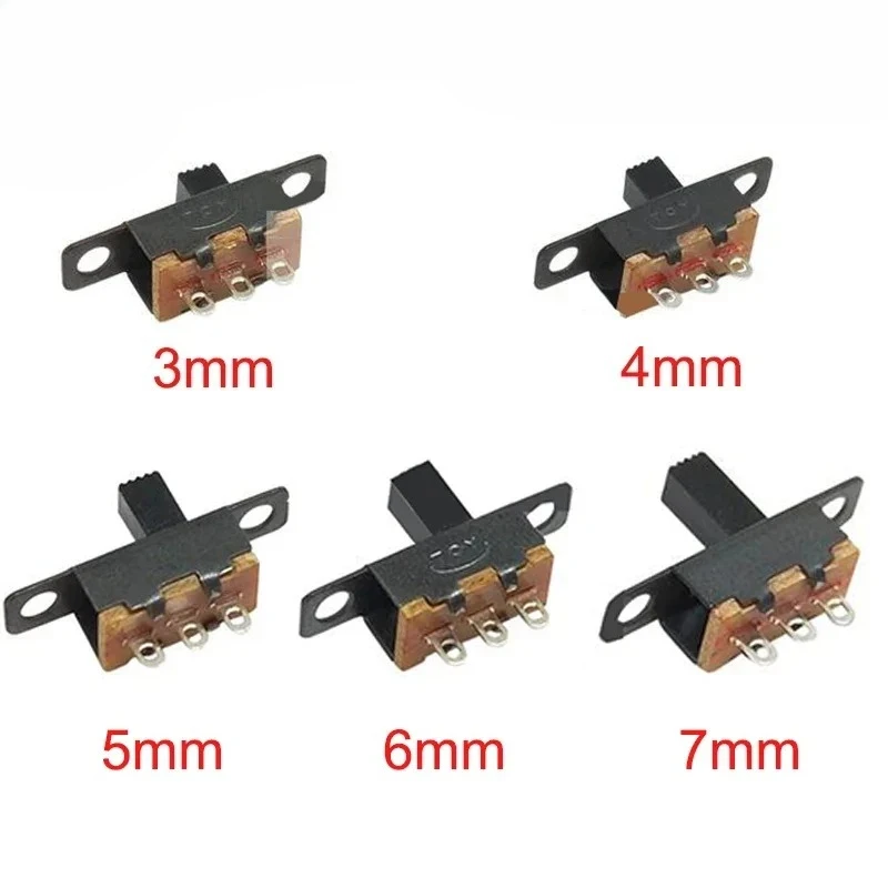 1000PCS SS12F15 VG3 VG4 VG5 VG6 VG7 Vertical/Horizontal Lever Toggle Switch 3 Pin 2 Position SPDT ON-ON 3A 250V