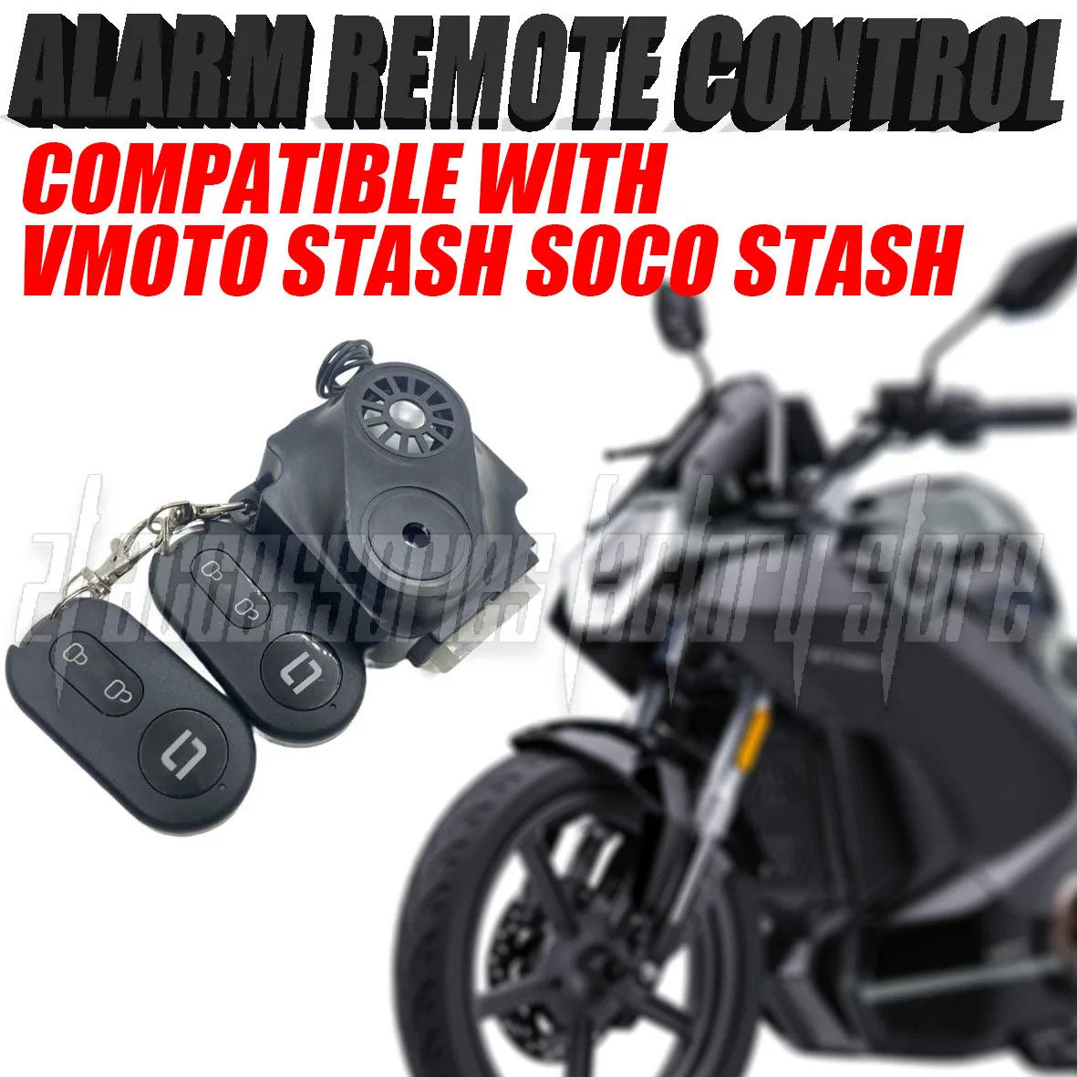 

Remote Ignition Start Switch for Dedicated Motorcycle Accessories: Super Soco VMoto Stash SOCO STASH