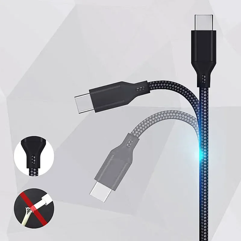 DATA FROG Durable 2 & 3 Meter Type C Charging Sync Cord Compatible With PS5 Xbox Series S X Gamepad view 5