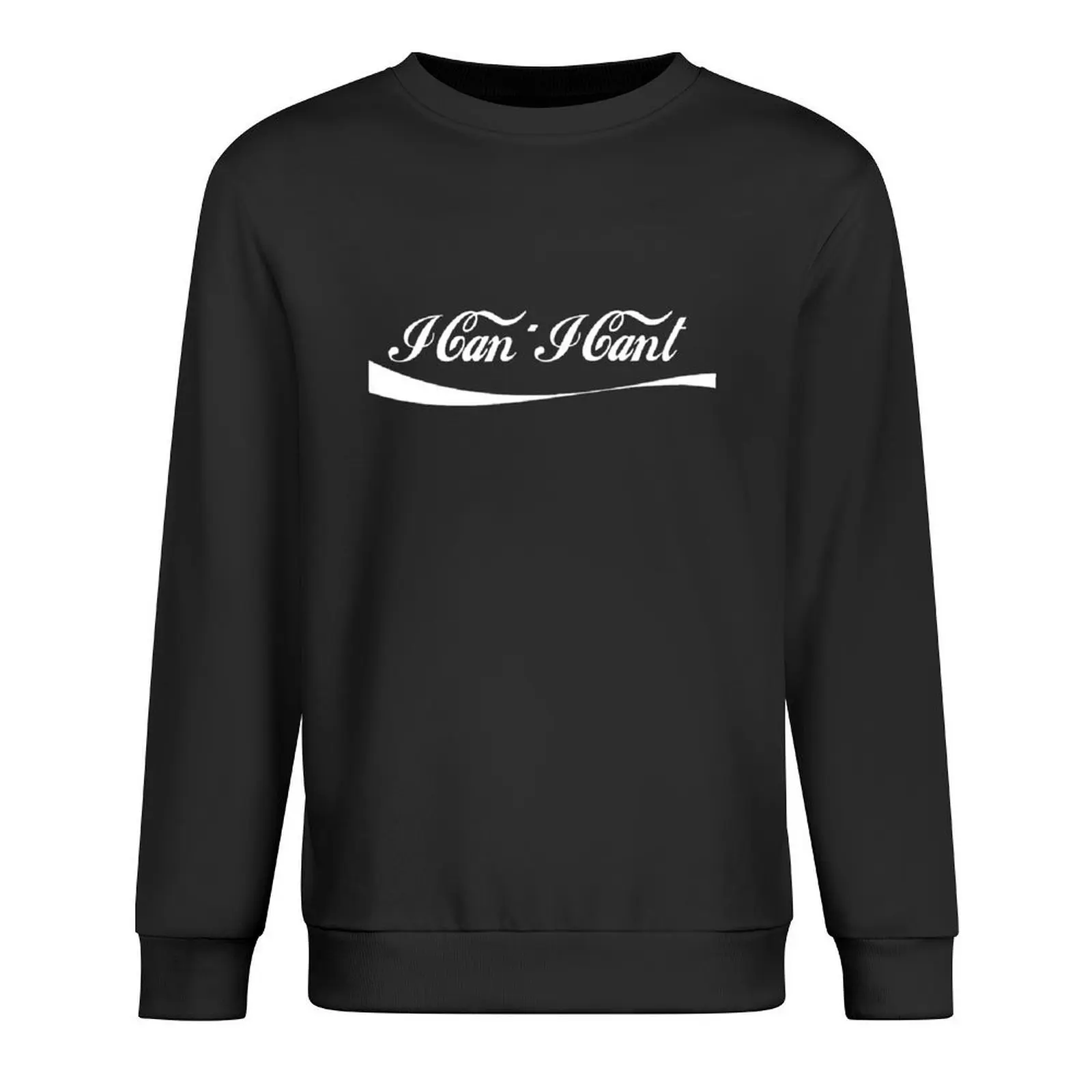 

I Can I Can't Pullover men clothing korean clothes anime clothing men's sweat-shirt set new hoodies and sweatshirts