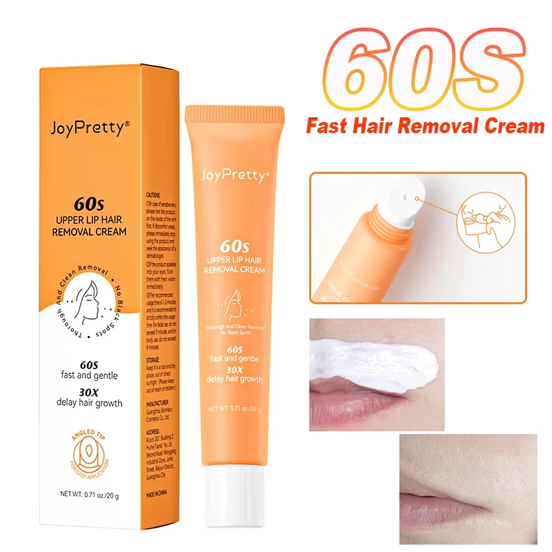 Crema de depilación para mujeres y mujeres, crema de depilación para el dolor sin axilas, cera para el vello de los labios, cuidado de la piel, herramienta de crema de depilación Facial