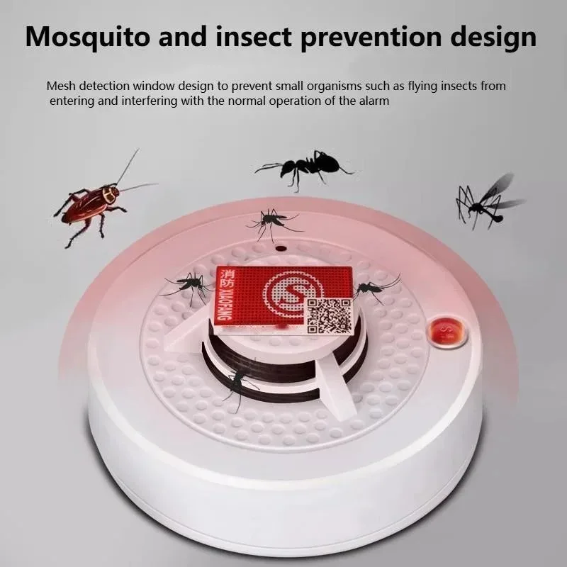 화재 연기 감지기 연기 경보 쇼핑몰 학교를위한 화재 보호 홈 감지 감지기 홈 보안 시스템 ,Fire Smoke Detector Smoke Alarm Fire Protection for Shopping Mall School Home Sensing Detector Home Security System