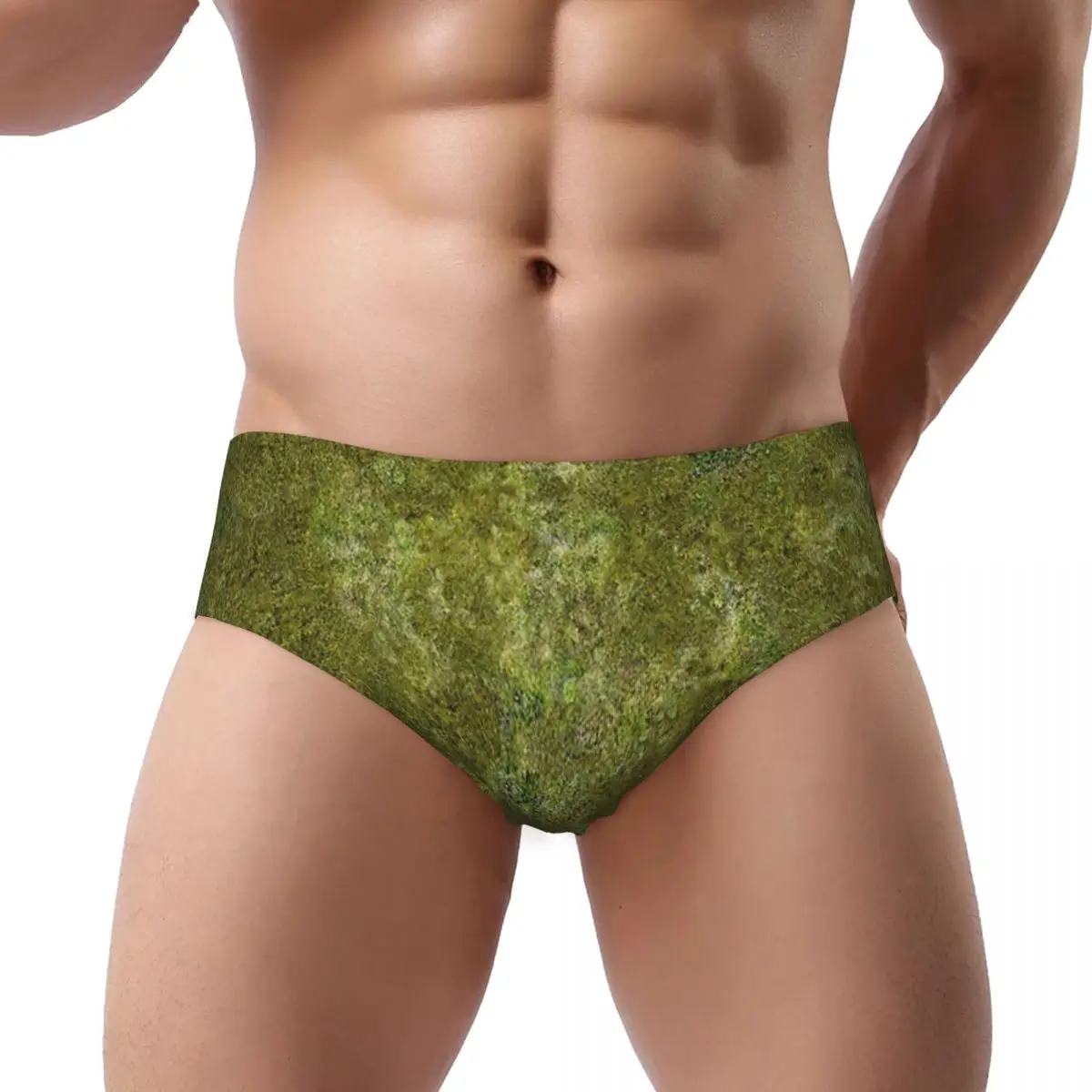

Grass Battlemat 36x36 Men's Triangle Panties Ventilate Boxer Underpants Short Underwear for Homme Man Boyfriend Gifts