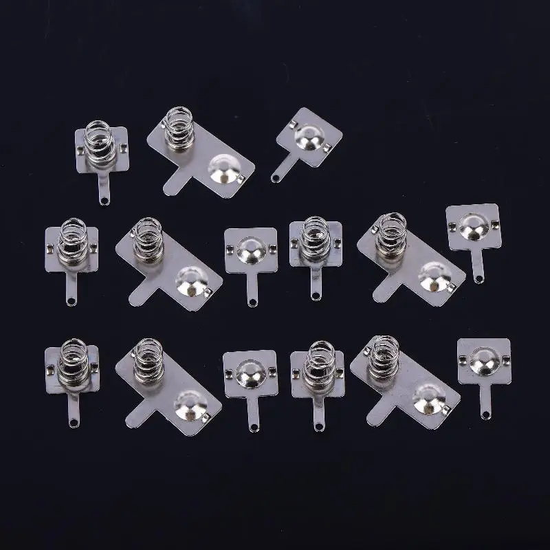 【5/10Sets No. 7 Battery Spring Piece Toy AAA Battery Positive And Negative Conversion Spring Contact Plate】