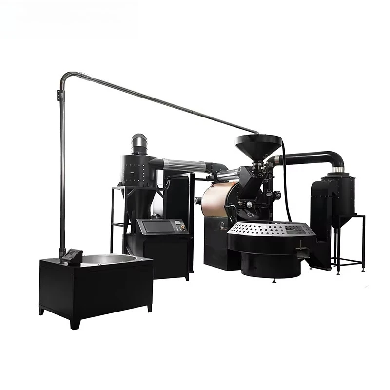 Coffee Bean Roasting Equipment 120kg Gas Industrial Fully Automatic Commercial Coffee Roaster FL Customized Wholesale