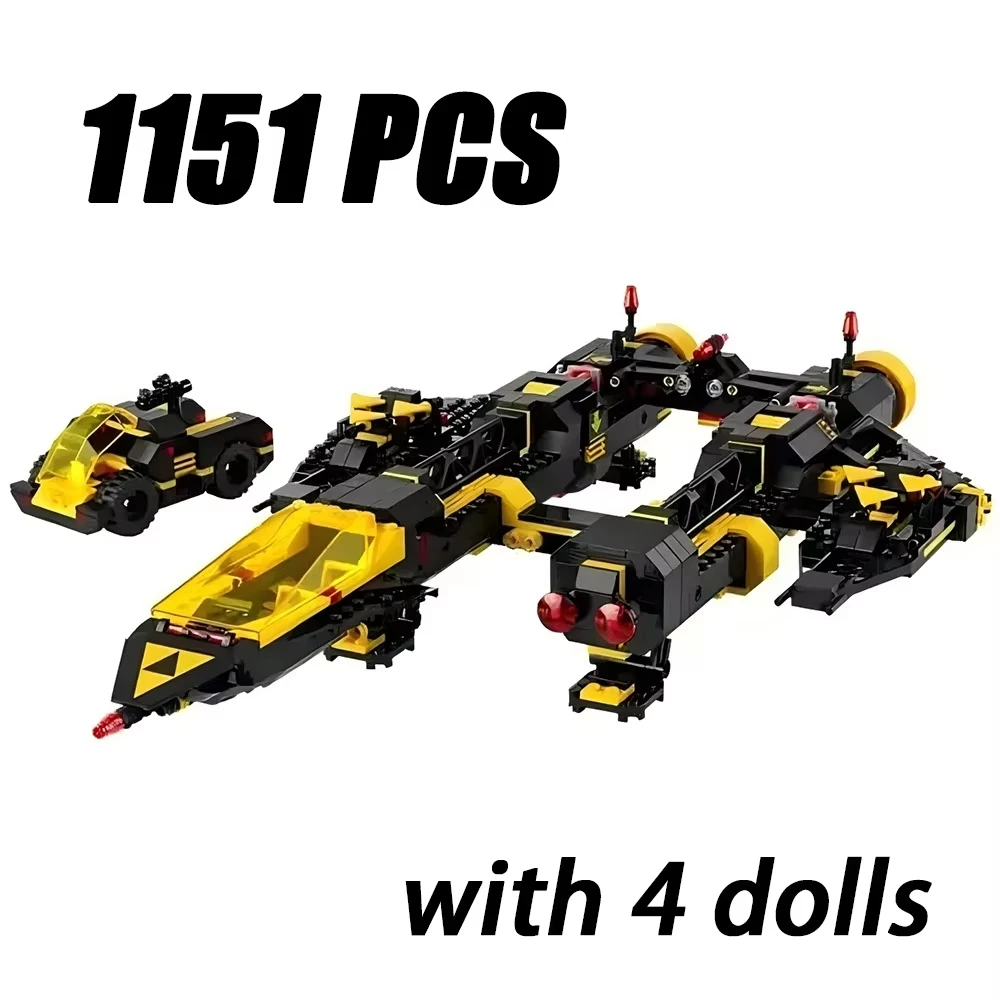 

10355 Creative Spaceship Blacktron Renegade Assembly Model Birthday Gift 1511PCS Brick Children Educational Toys