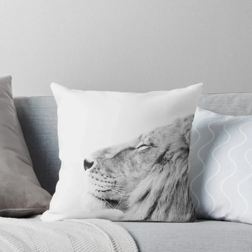 Minimal lion print Throw Pillow ornamental pillows for living room Sofa Covers Pillow Cases pillow