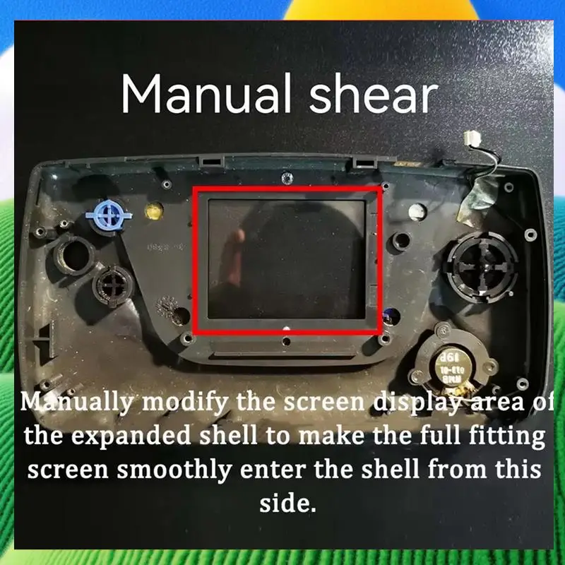 

V4.2 OGS IPS LCD Full Screen For SEGA Game Gear GG Backlit LCD Screen For SEGA Game Gear GG Console-ABPS