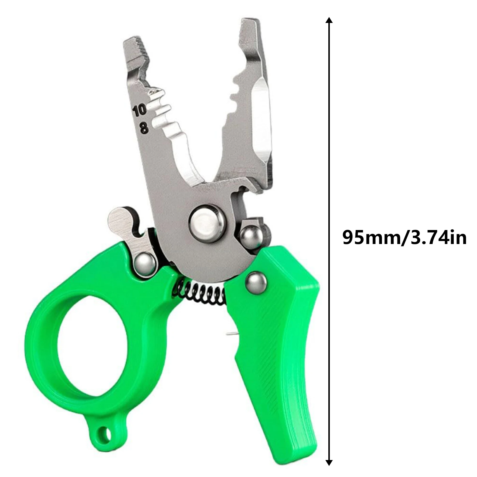 12 في 1 متعددة المهام سلك القاطع المكشكش قفل سبائك الألومنيوم كماشة الصيد الصغيرة للكهربائيين لتقوم بها بنفسك إصلاح المنزل #5