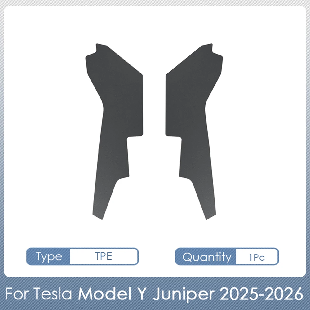 Für Tesla Model Y Juniper Zubehör TPE Türschwellenschutz Kofferraum-Heckklappe Seitenwand Schutzfolien für die Mittelkonsole – Detail 15