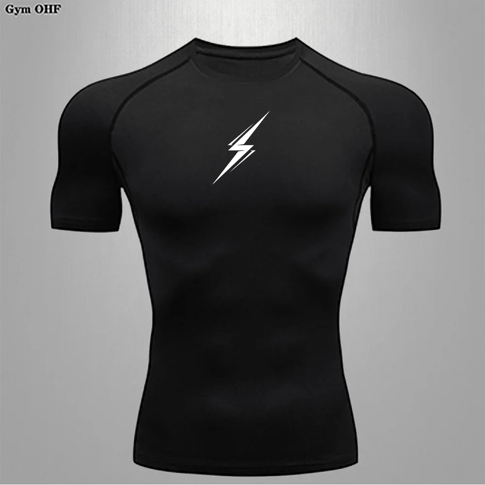 Men's Fitness T shirt Gym Weightlifting Training Treadmill Jogging Shirt Breathable Quick Drying Milk Silk Comfortable T shirts