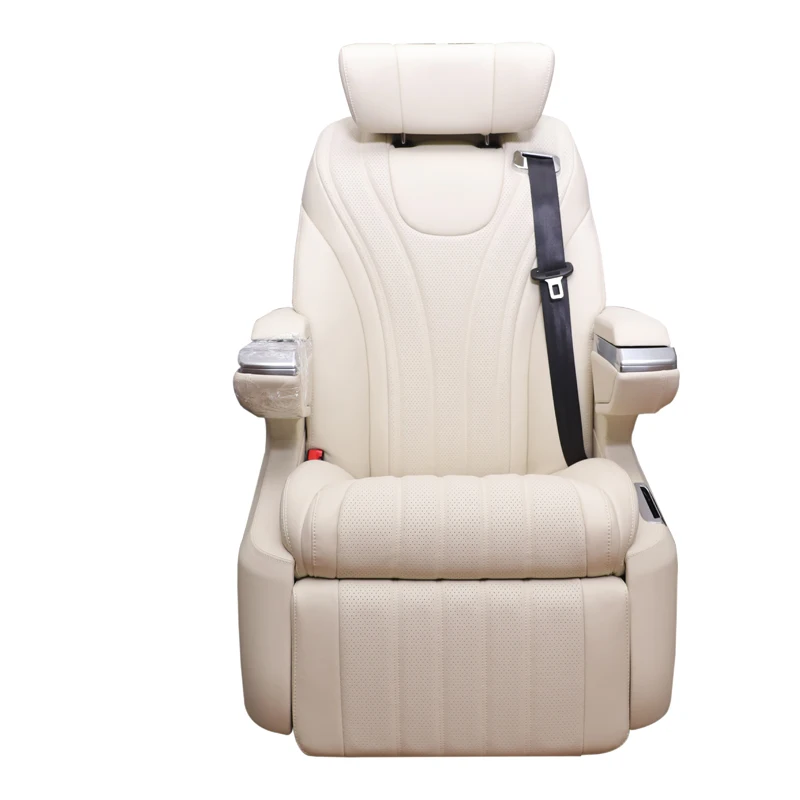 Rv limousin seat for car modification with electrical  adjustment and electrical slider camper van seating