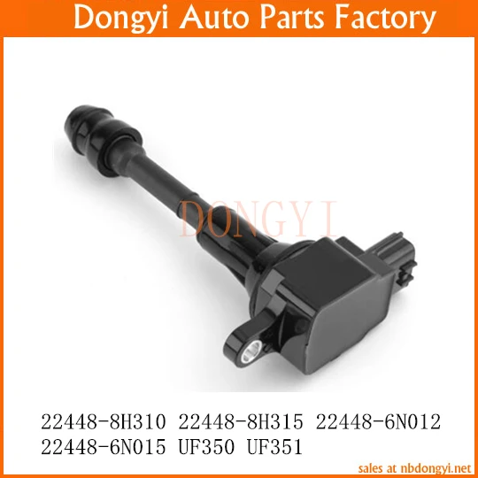 Ignition Coil OE NO. 22448-8H310 22448-8H315 22448-6N012 22448-6N015 UF350 UF351 224488H310 224488H315 224486N012 224486N015