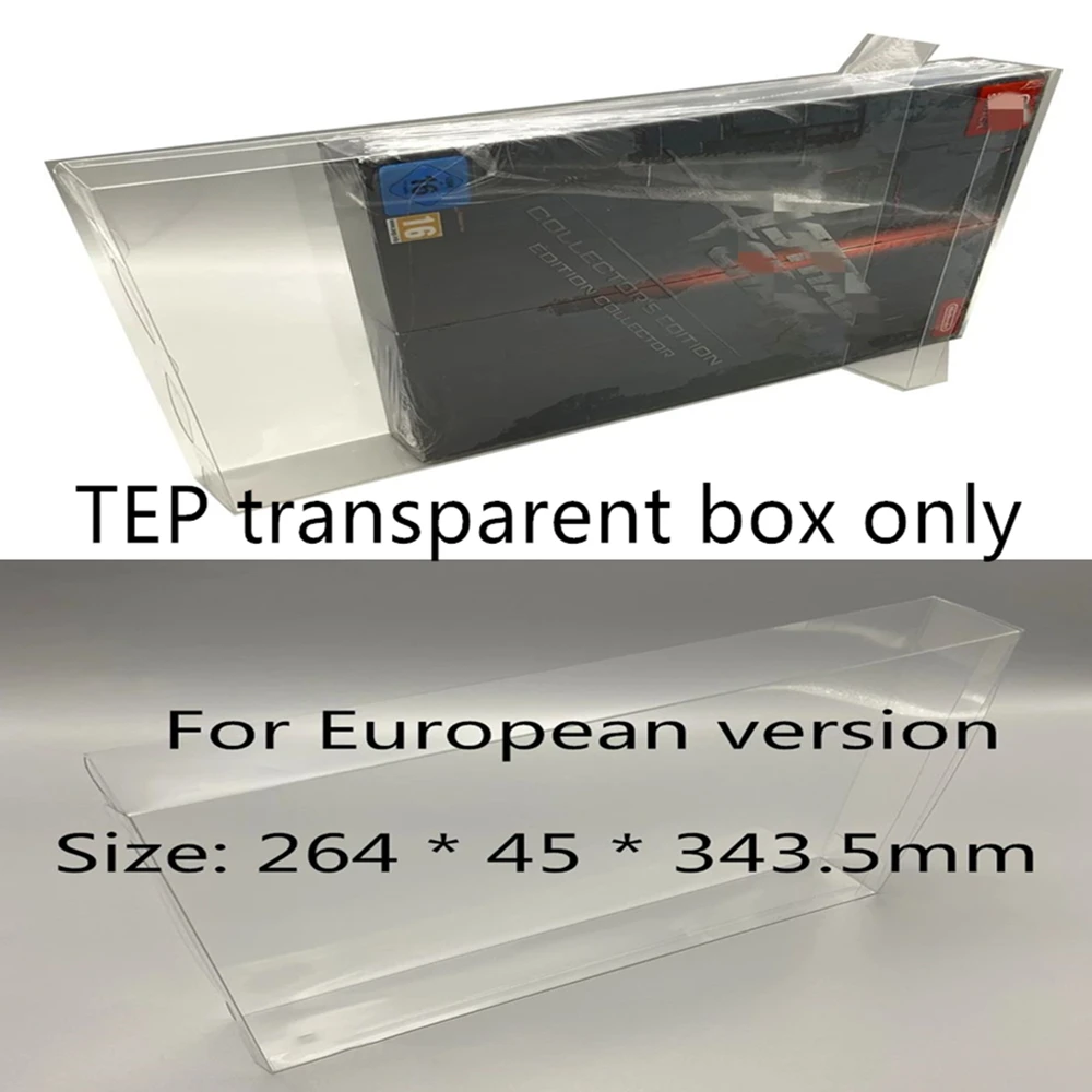 Collection Display Box For Astral Chain/Nintendo Switch/NS Game Storage Transparent Boxes TEP Shell Clear Collect Case