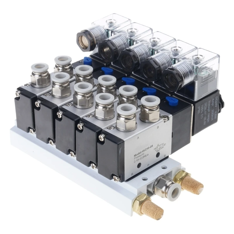 Detalhe 2 de Válvula solenoide 37JC Pneumática