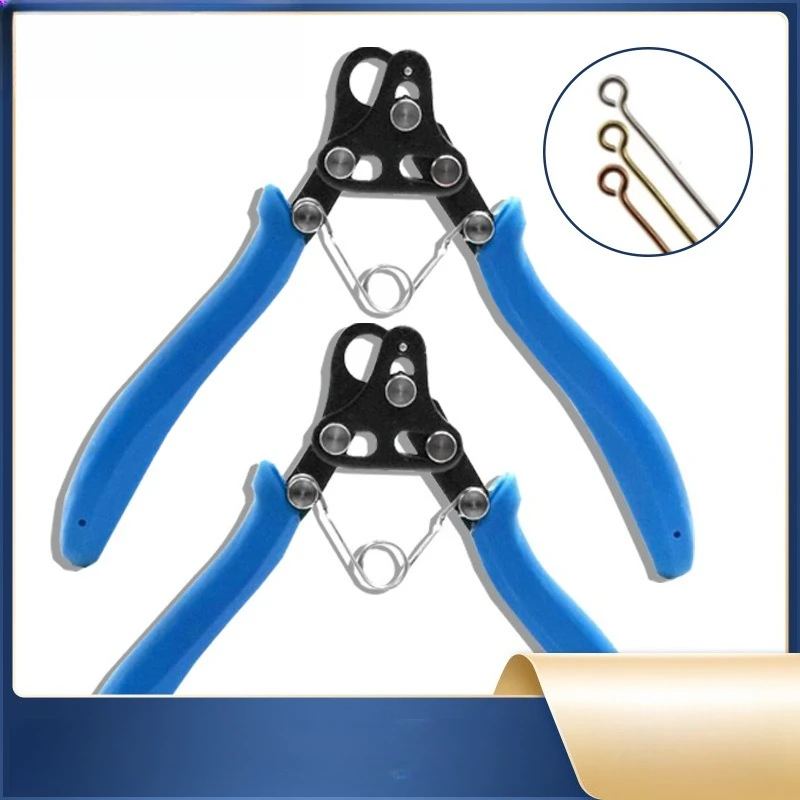 9-Pin Round Nose Pliers for Jewelry Making Wire Bending Beading DIY Craft Tool
