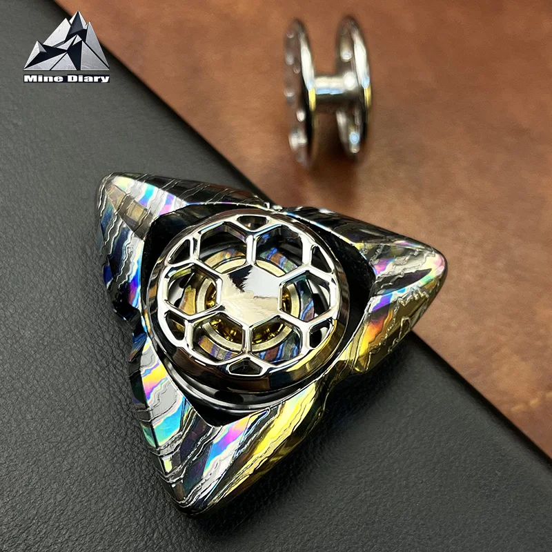 EDC Fevice Spinner Pairing Lock DIY Accessory 24.5mm Fidget Toy Pairing Lock Adult Anxiety Relieving Tool