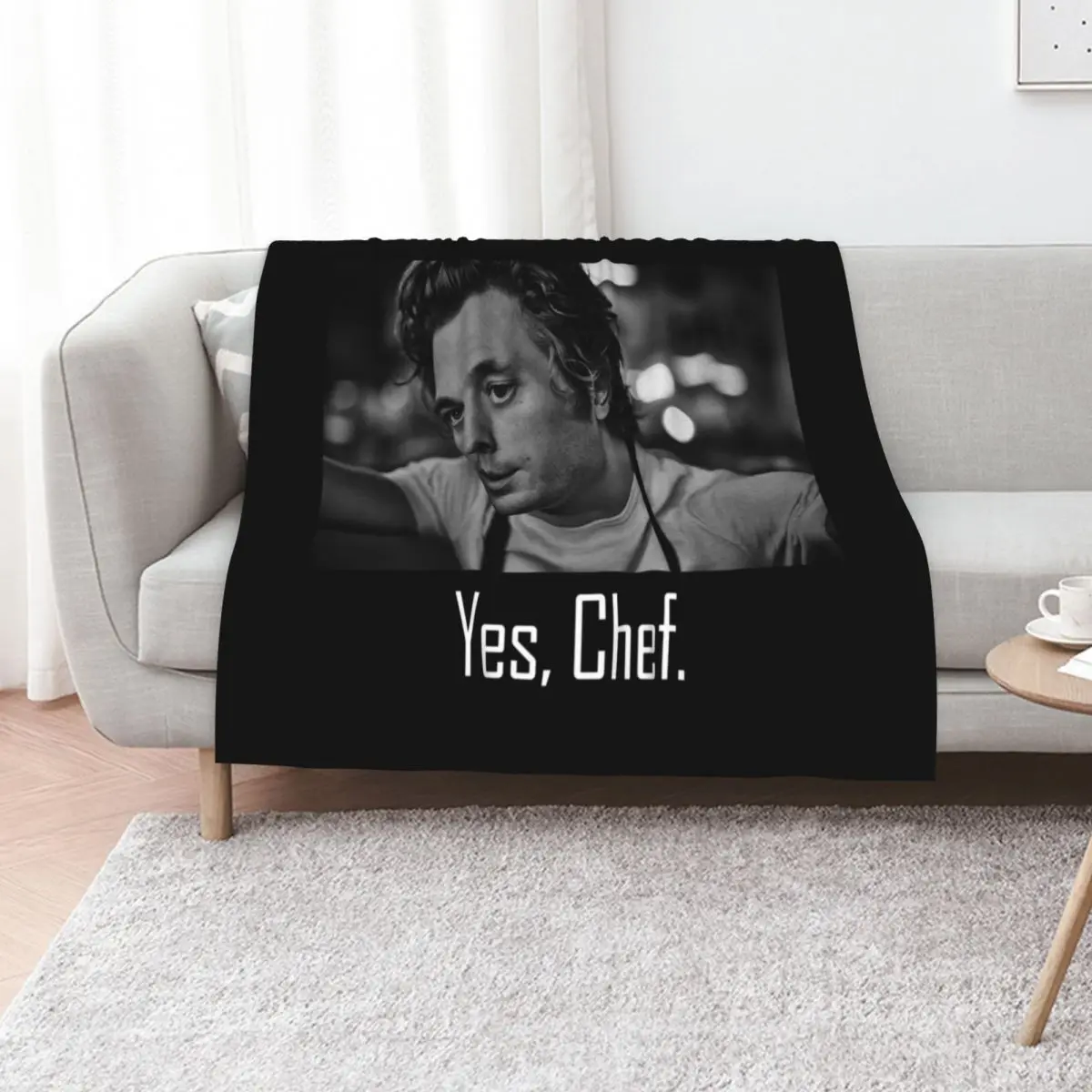 

Yes Chef - The Bear (Carmy) Throw Blanket Kid'S Quilt Blankets Sofas Of Decoration Personalized Gift Blankets