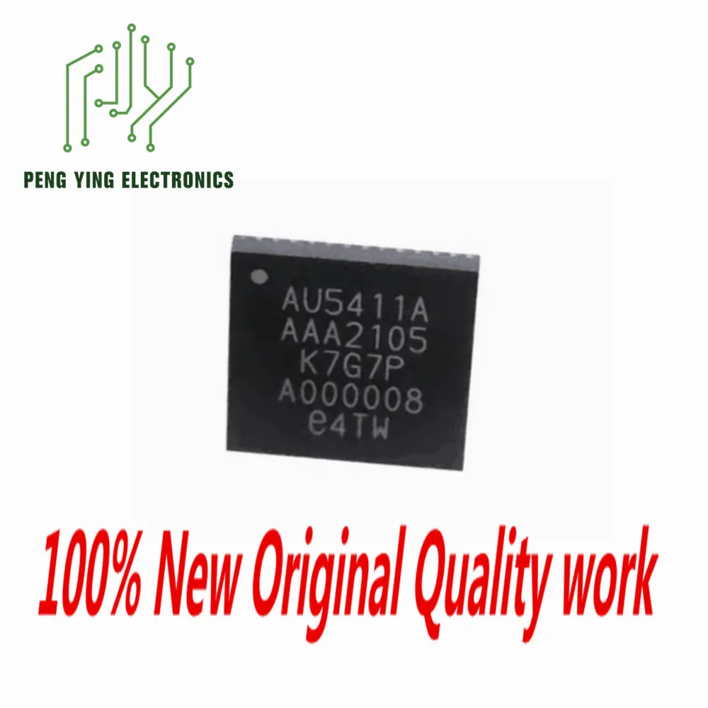 

5Pcs 100% New electronic components AU5411A-QMR QFN48 Clock Buffer
