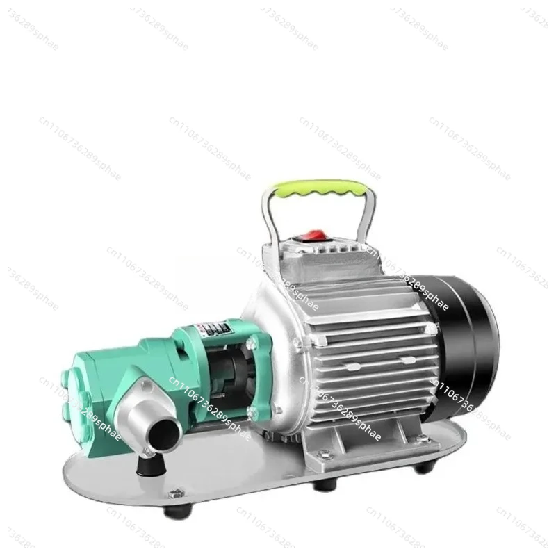 220V/380V WCB-30/50 Protable Gear Oil Pump with Motor Cast Iron Transfer Pump Gear Pumps Self-priming Electric