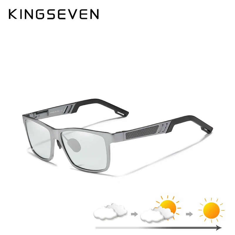 KINGSEVEN Full Frame Polarized Aluminum Sunglasses 9