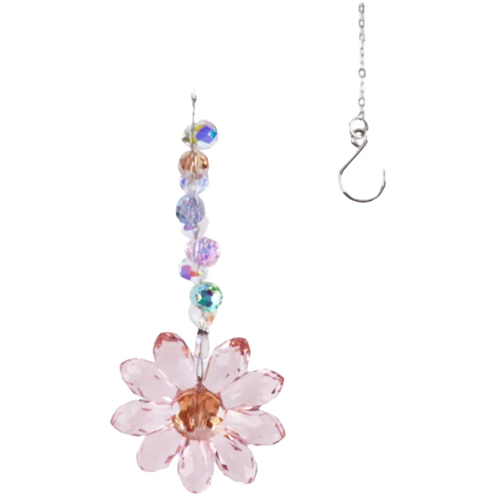 Floral AB For CRYSTAL Sun Catcher for Rainbow Generation 28cm Wind Chime Suitable for Wedding Birthday and Gathering Decor