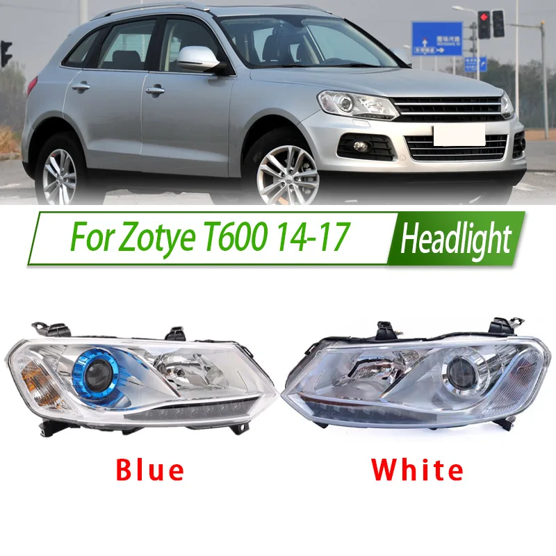 

For Zotye T600 14-17 Halogen/Xenon DRL Headlight Assembly OEM Style Front Day Running Light Plug & Play Replacement