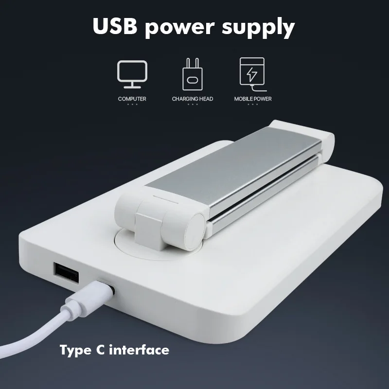 مصباح أظافر سطح المكتب قابل للطي لعلاج صالونات الأظافر ومصباح سريع الجفاف لأطراف الأظافر وطلاء الجل والأظافر الاصطناعية