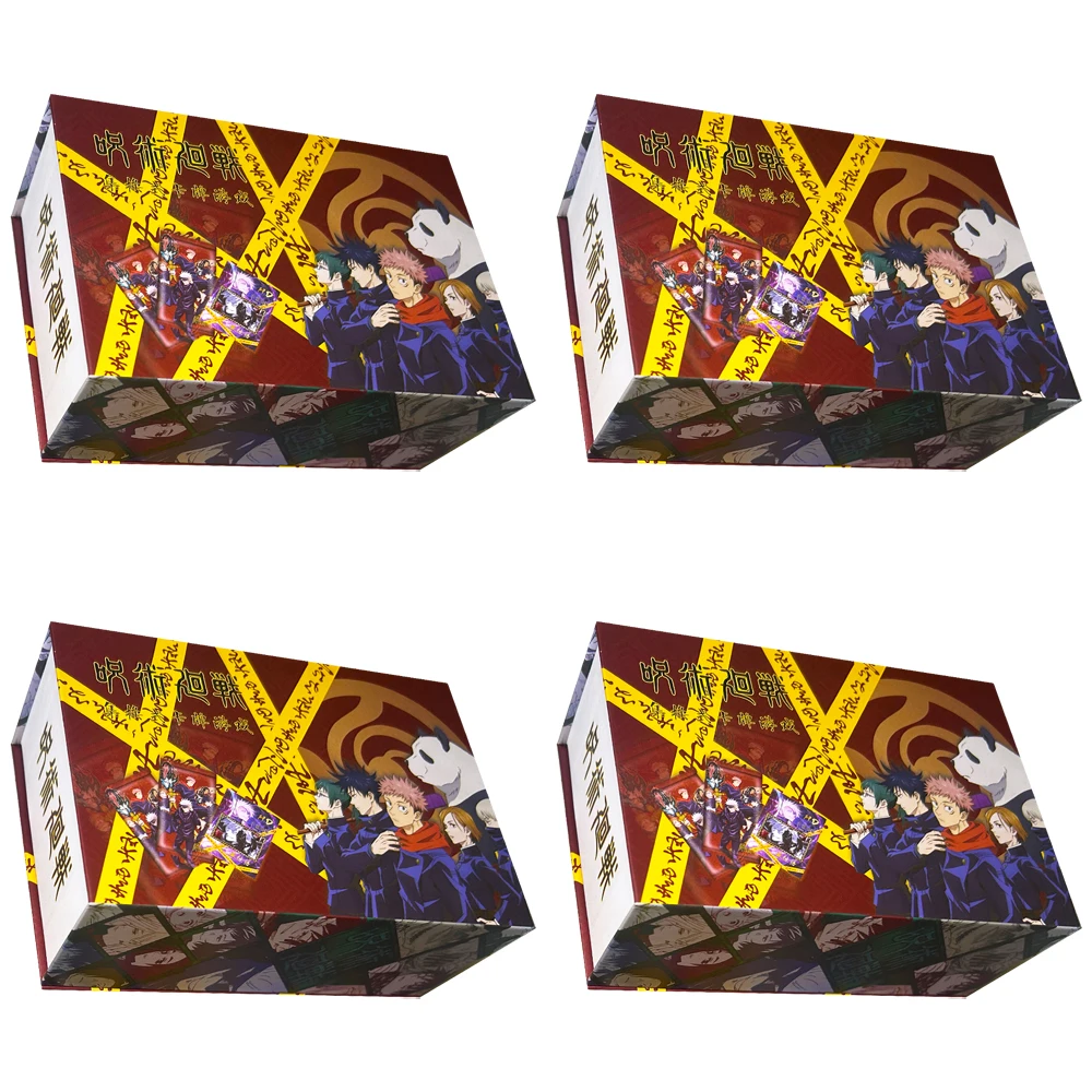 Wholesale Jujutsu Kaisen Card Full Range Itadori Yuji Satoru Gojo Fushiguro Megumi Anime Peripheral Collection Cards Toy Gift