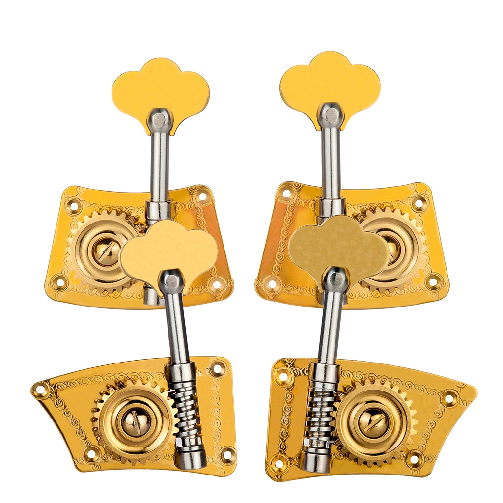 

2L2R Upright Double Bass Tuning Pegs Tuners Machine Heads Singer Tuner For 3/4 4/4 Universal Concert