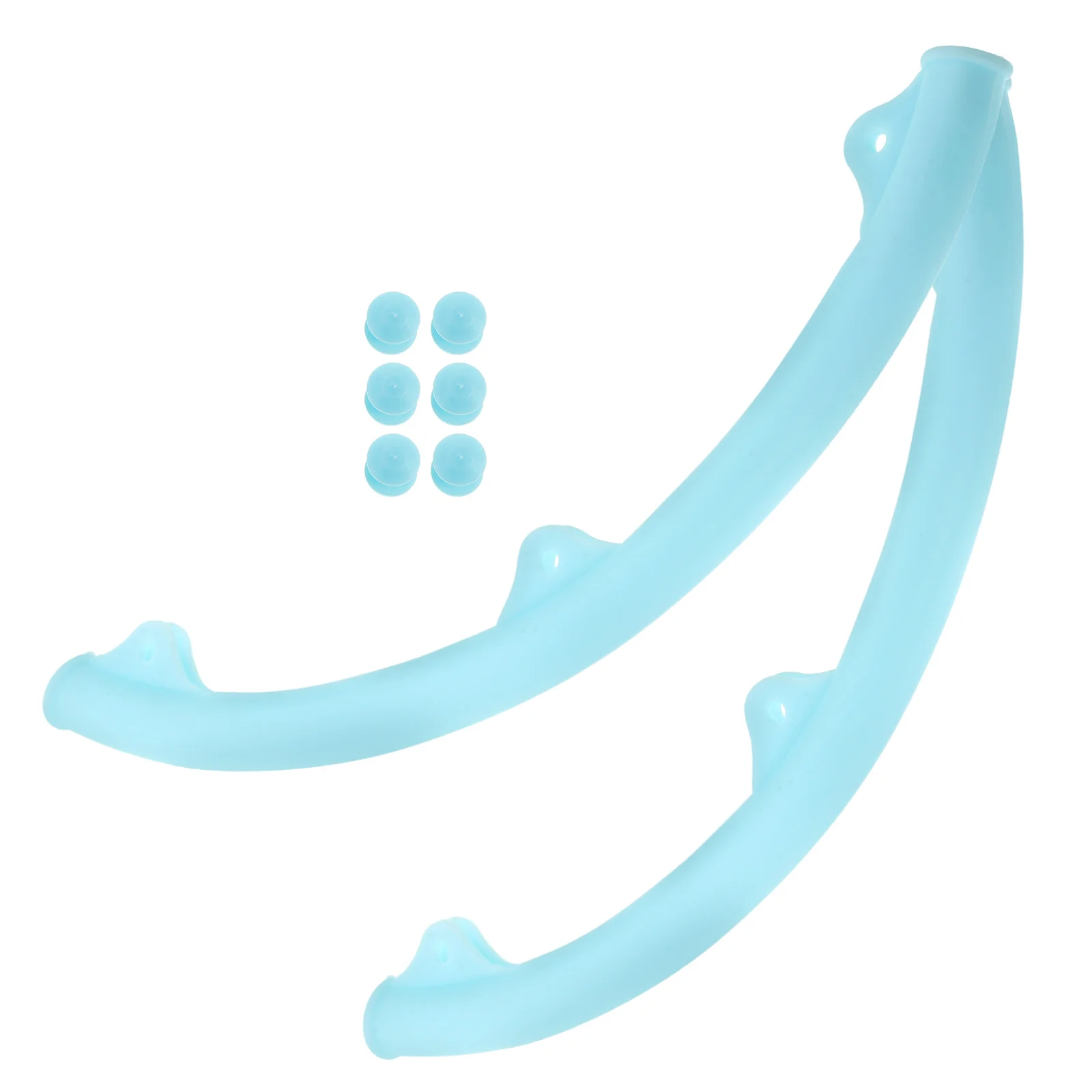 1 زوج مضرب بدمنتون الإطار حامي سيليكون مقاومة للاهتراء التغطية الكاملة منحني الإطار الأمامي كم لحماية المضرب