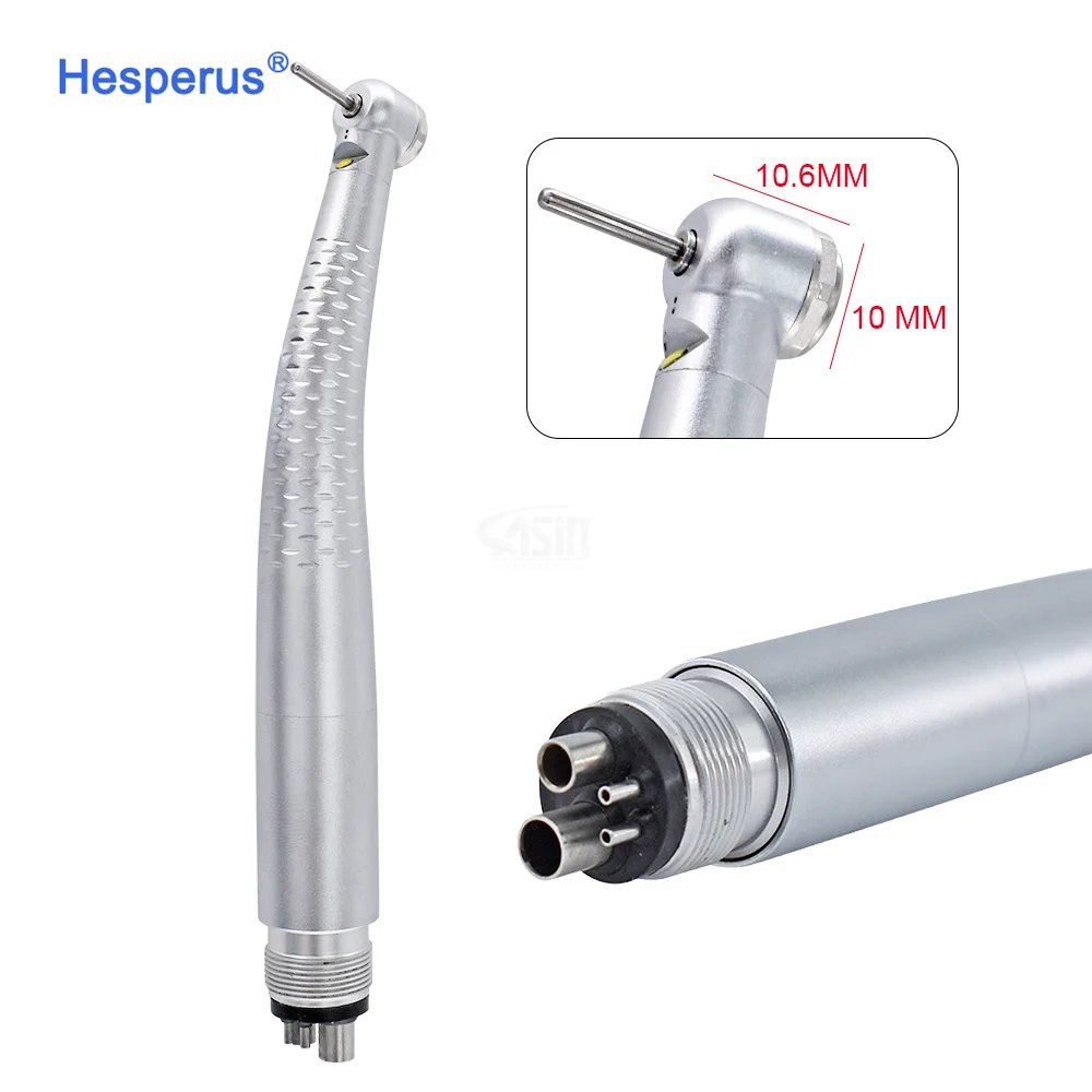 High Quality M4 Single Water Spray Push Button Light Led Mini Head Air Turbine Fast Dent al High Speed Handpiece For Kid