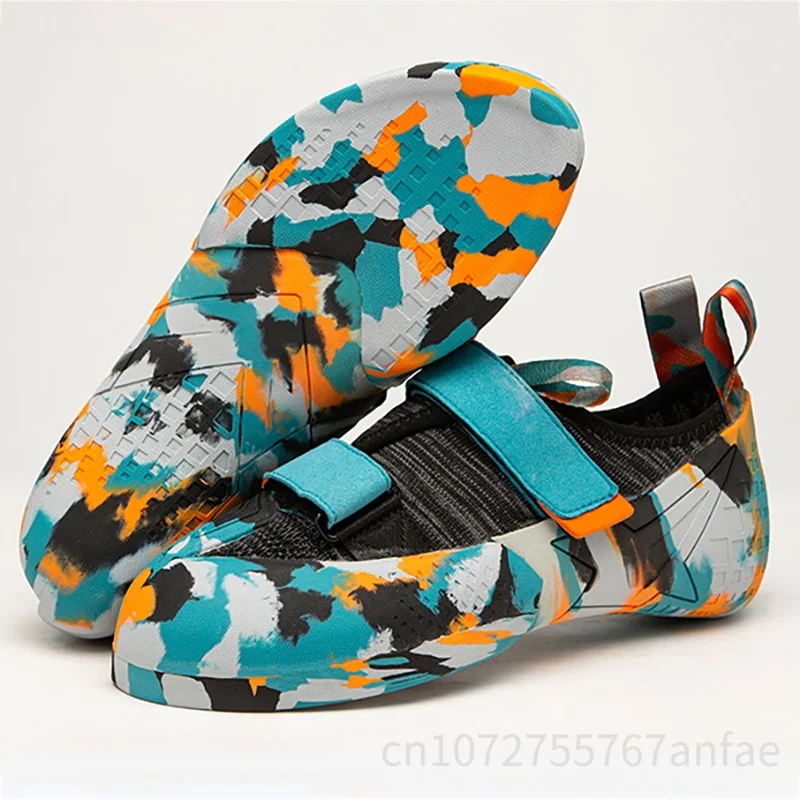 

Professional Adult Indoor Outdoor Rock-Climbing Training Shoe Beginners Bouldering Training Sneaker Non-slip Soft Comfortable